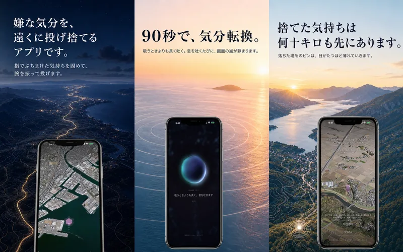 Shift90 — ざわつく心を90秒でシフトするセルフケアアプリ